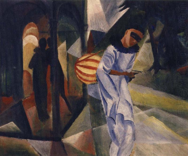 pierrot, auguste macke